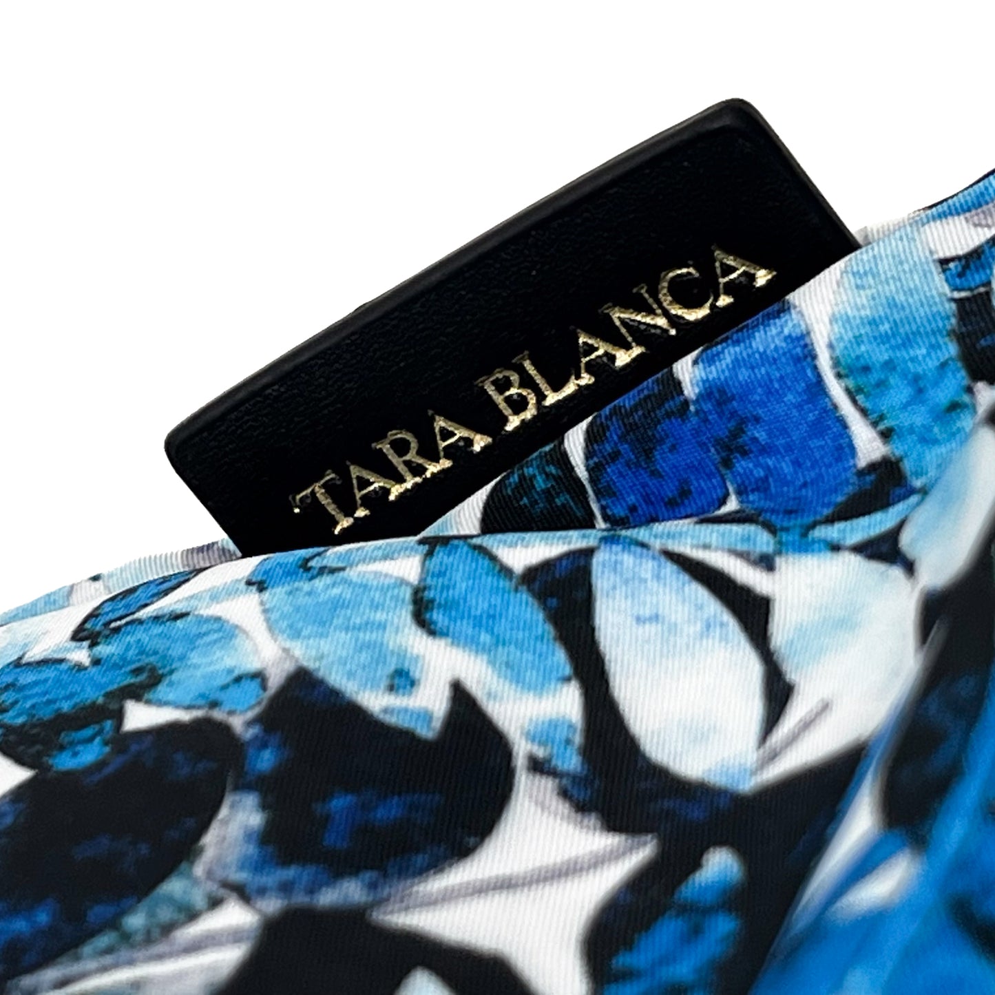 Tara Branca Select Mademoiselle Louise French Brand Madagascar Made Pouch 12.5cm x 17cm (Black)