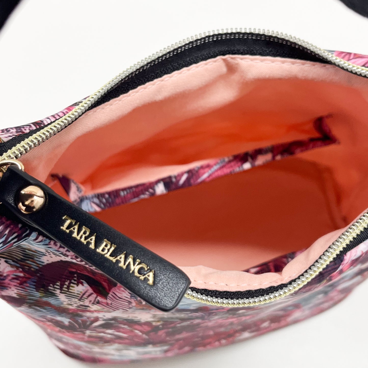Tara Branca Select Mademoiselle Louise French Brand Madagascar Made Pouch 12.5cm x 17cm (Black)