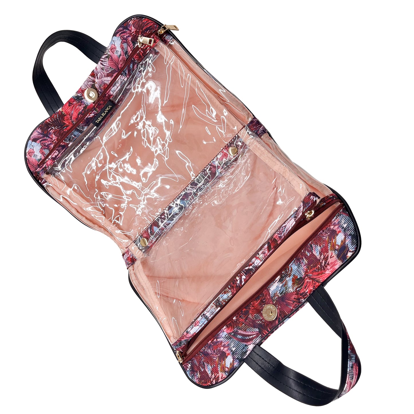 Tara Branca Select Mademoiselle Louise French Brand Madagascar Made Pouch 12.5cm x 17cm (Black)