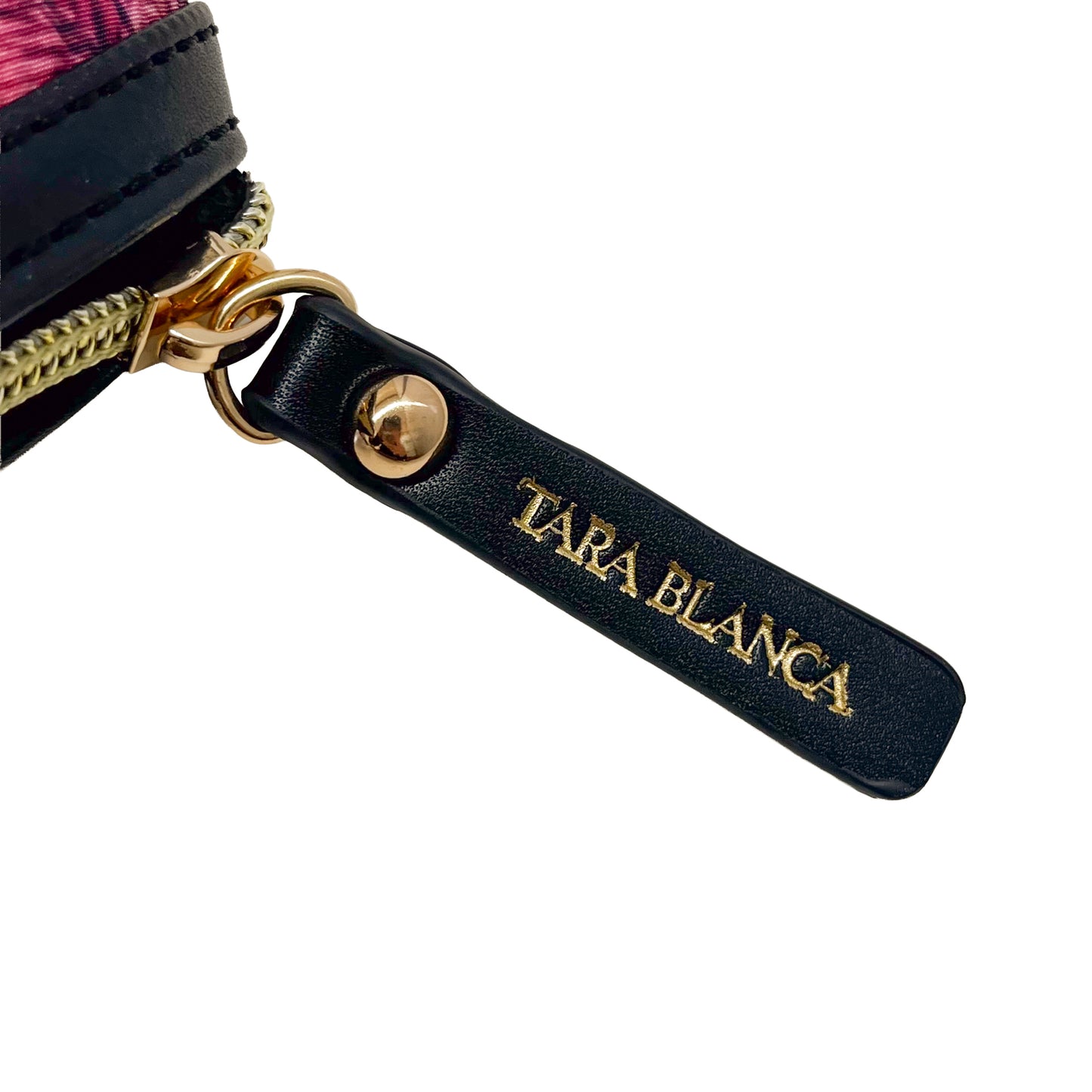Tara Branca Select Mademoiselle Louise French Brand Madagascar Made Pouch 12.5cm x 17cm (Black)