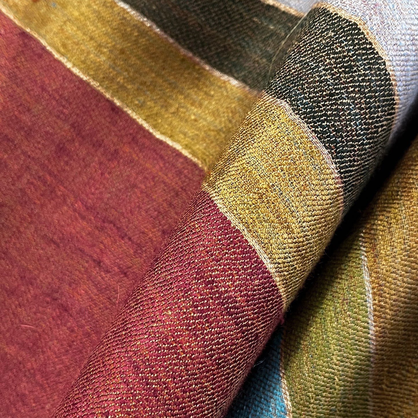 リバーシブルカシミヤストール(ミックスA)