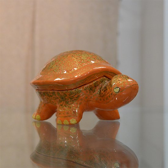 ターラ・ブランカ オリジナル ペーパーマッシュ カメ(小) 全4色