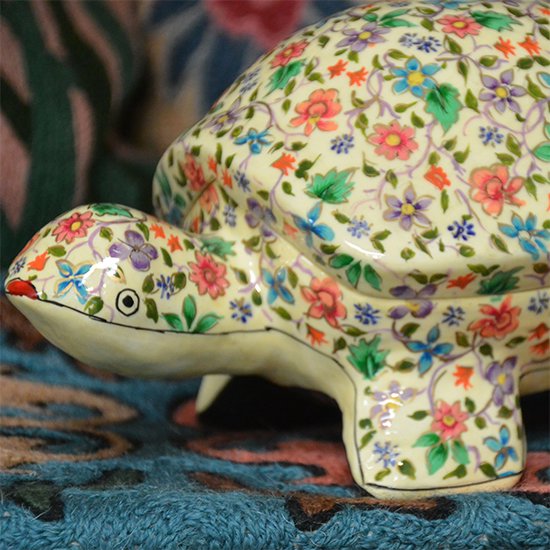 Tara Blanca Original Paper Mache Turtle (Large)