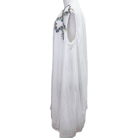 [20% OFF] Willow cotton machine embroidered dress (white) G-V0007DR_0271
