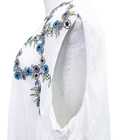 [20% OFF] Willow cotton machine embroidered dress (white) G-V0007DR_0271