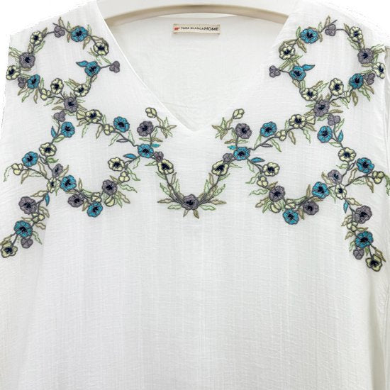 [20% OFF] Willow cotton machine embroidered dress (white) G-V0007DR_0271