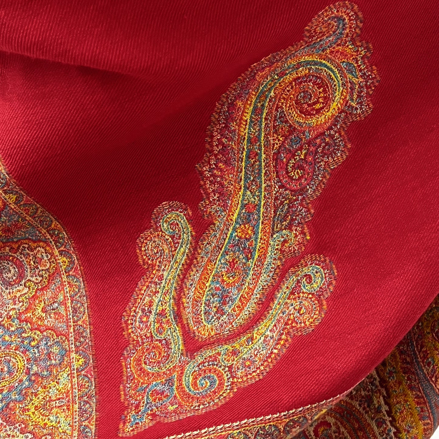 2026HappyBag 10万円 ＜ウールニードル手刺繍ストール1点+大判ウールジャガード織ストール1点+細幅マシン刺繍 ストール 1点セット＞1点限定！