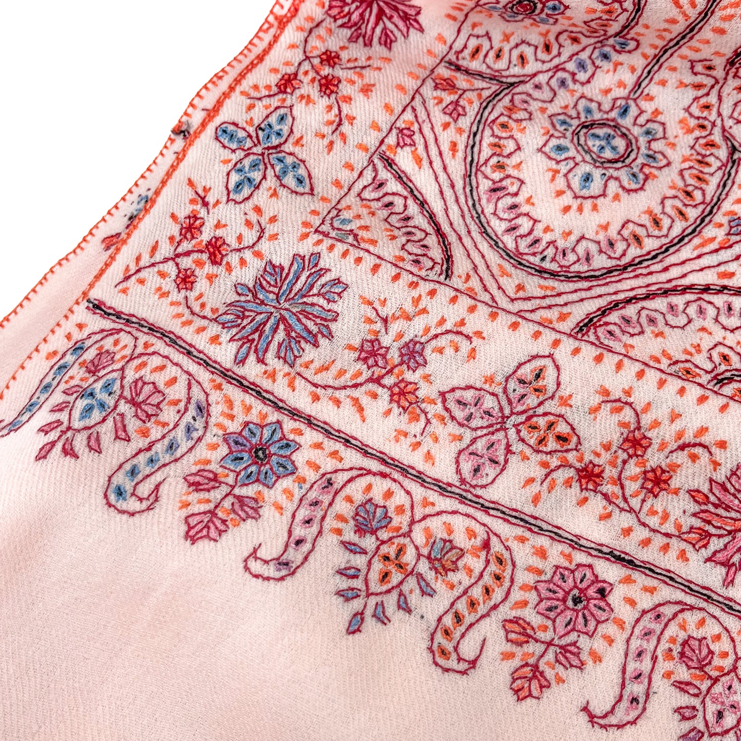 2026HappyBag 10万円 ＜ウールニードル手刺繍ストール1点+大判ウールジャガード織ストール1点+細幅マシン刺繍 ストール 1点セット＞1点限定！