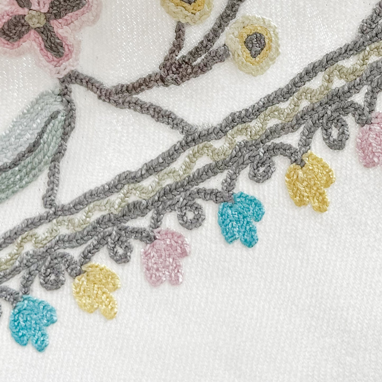 2026HappyBag 5万円＜ウール アリー手刺繍ストール1点+細幅マシン刺繍ストール1点+ウール毛糸手刺繍ストール1点+アリー手刺繍 ショルダーバッグ1点セット＞1点限定！