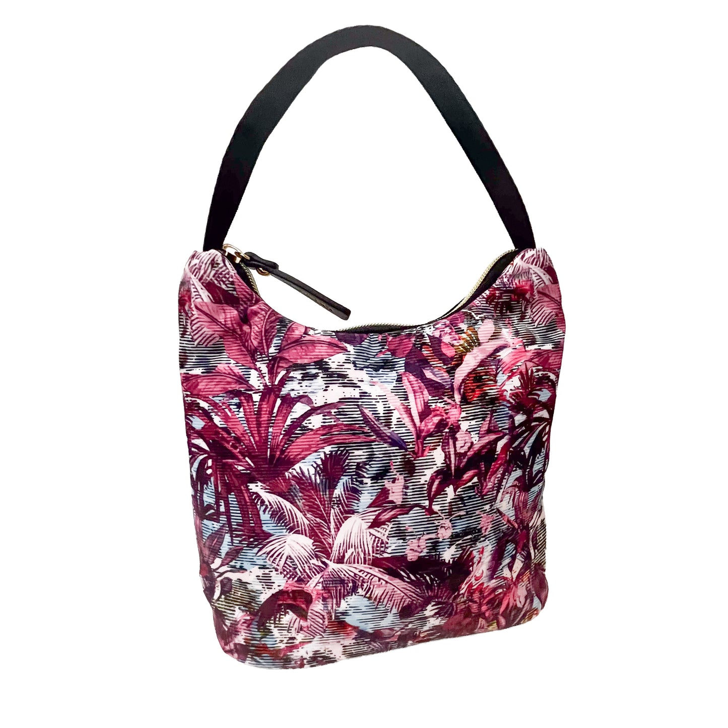 Tara Branca Select Mademoiselle Louise French Brand Madagascar Made Pouch 12.5cm x 17cm (Black)