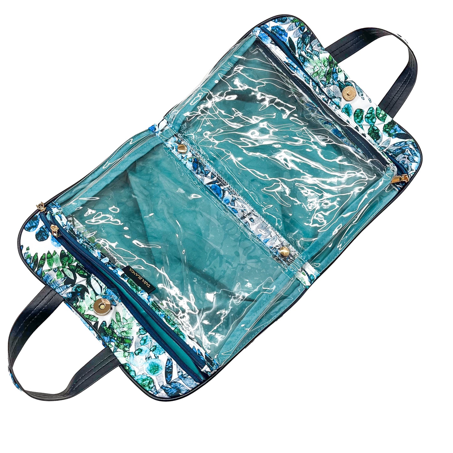 Tara Branca Select Mademoiselle Louise French Brand Madagascar Made Pouch 12.5cm x 17cm (Black)