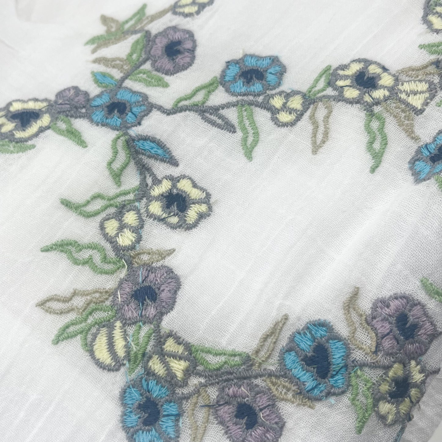 [20% OFF] Willow cotton machine embroidered dress (white) G-V0007DR_0271