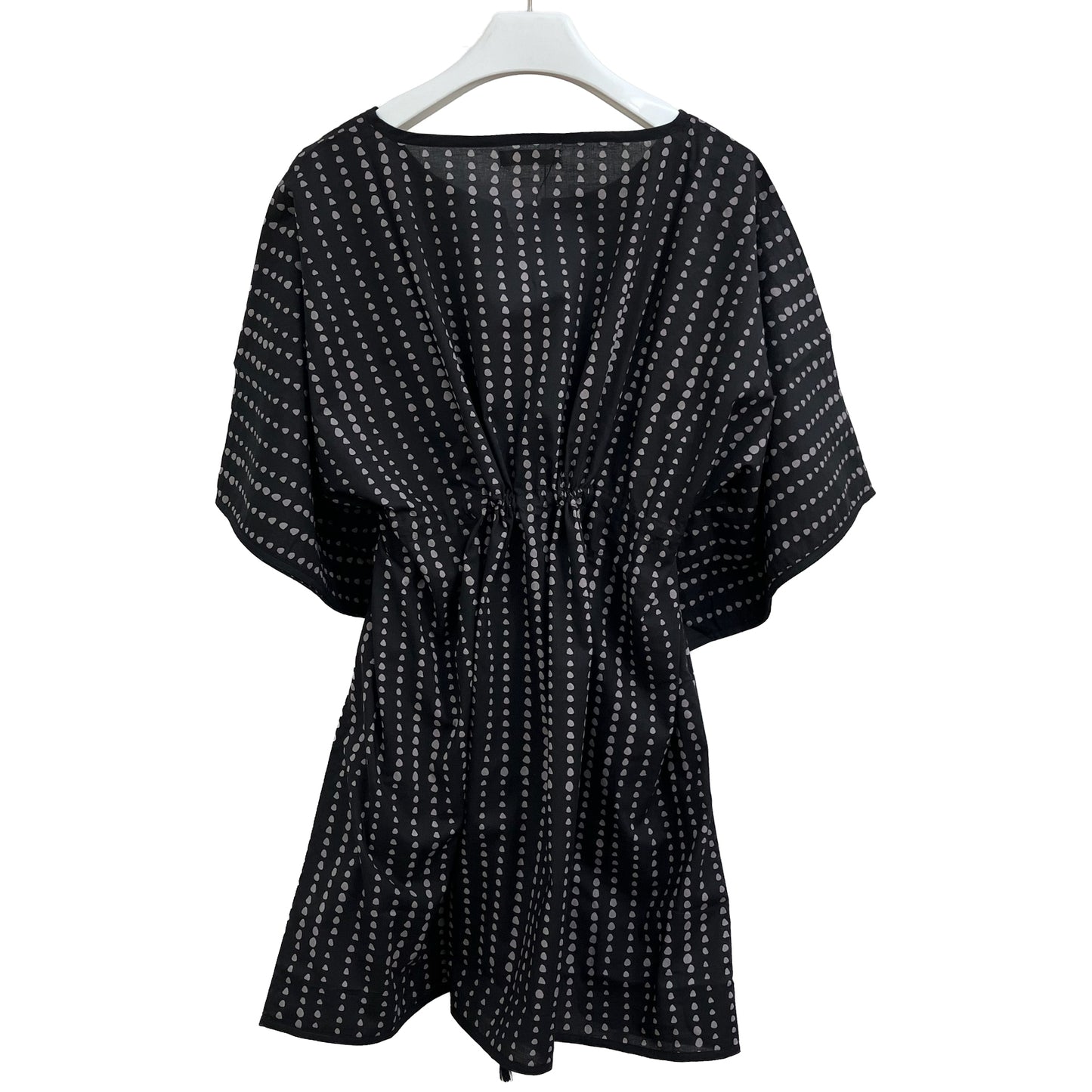 [20% OFF] Free Size Block Print Cotton Short Kaftan (Purple) HG-C0004_0121