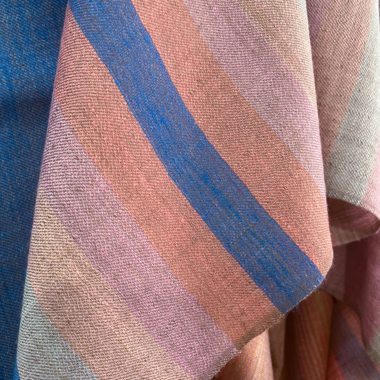 Reversible cashmere stole (mixed) 