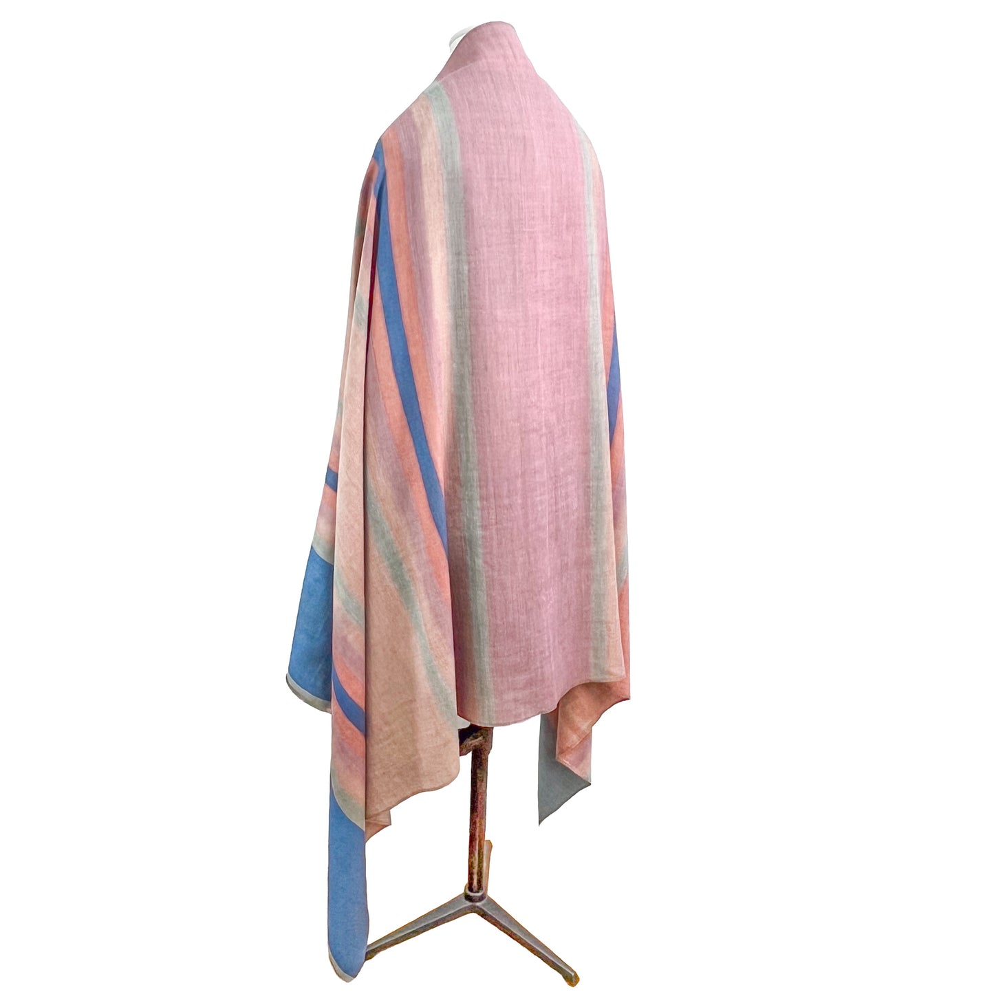 Reversible cashmere stole (mixed) 