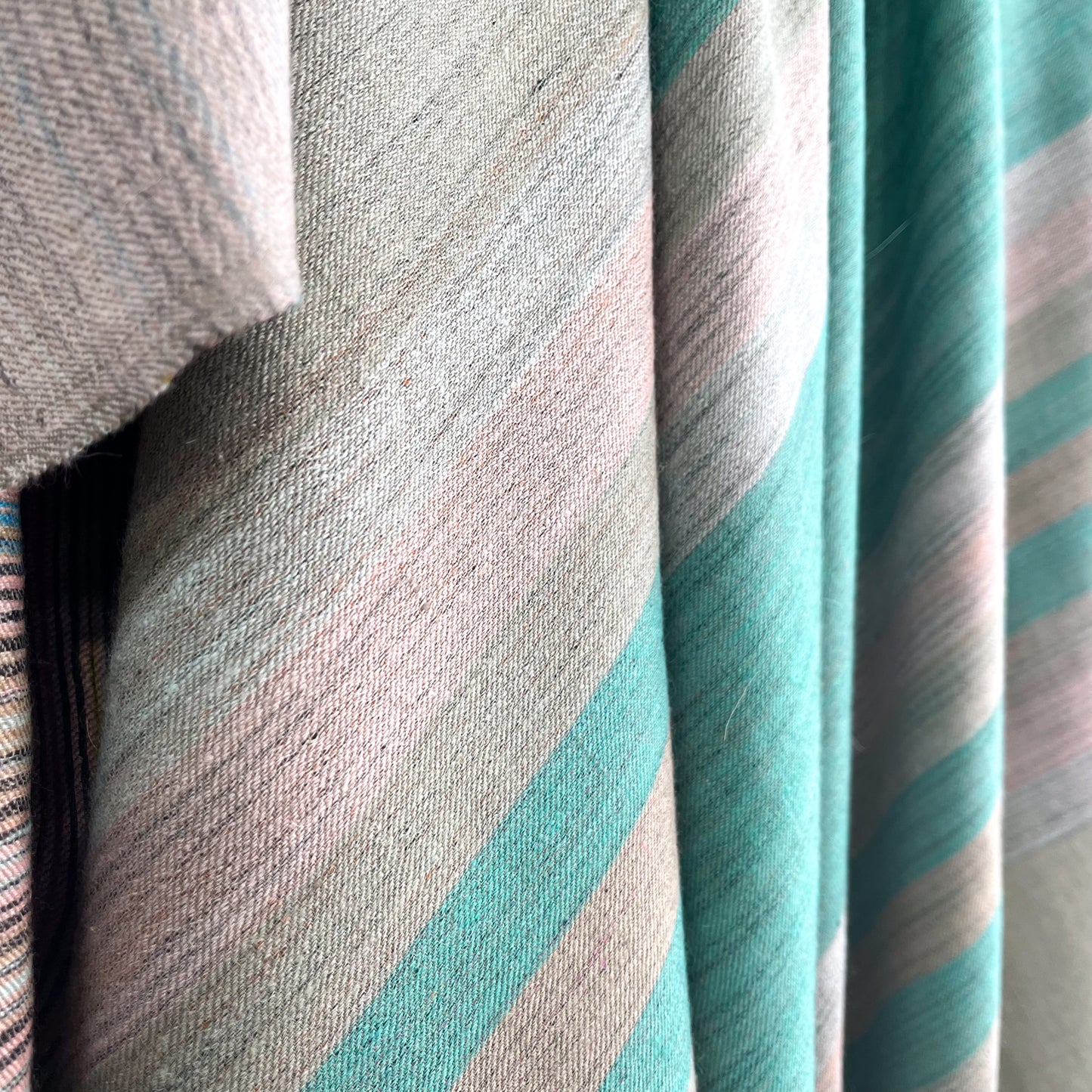 Reversible cashmere stole (mixed) 