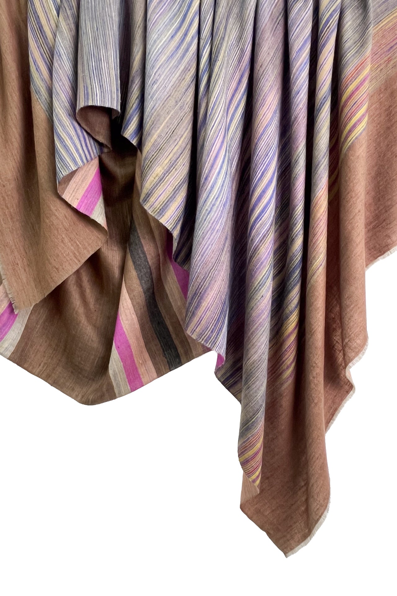Reversible cashmere stole (mixed) 
