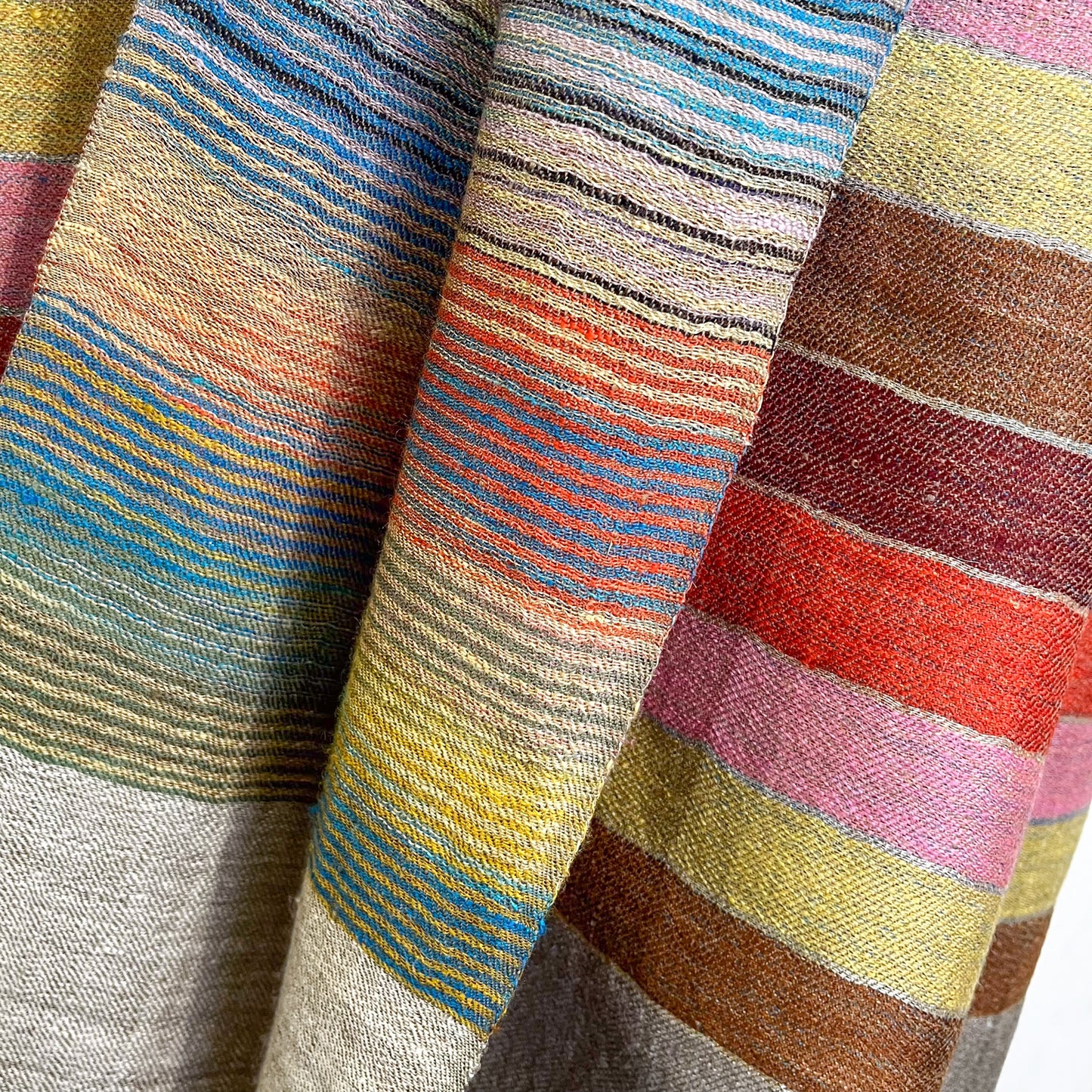 リバーシブルカシミヤストール(ミックスB)