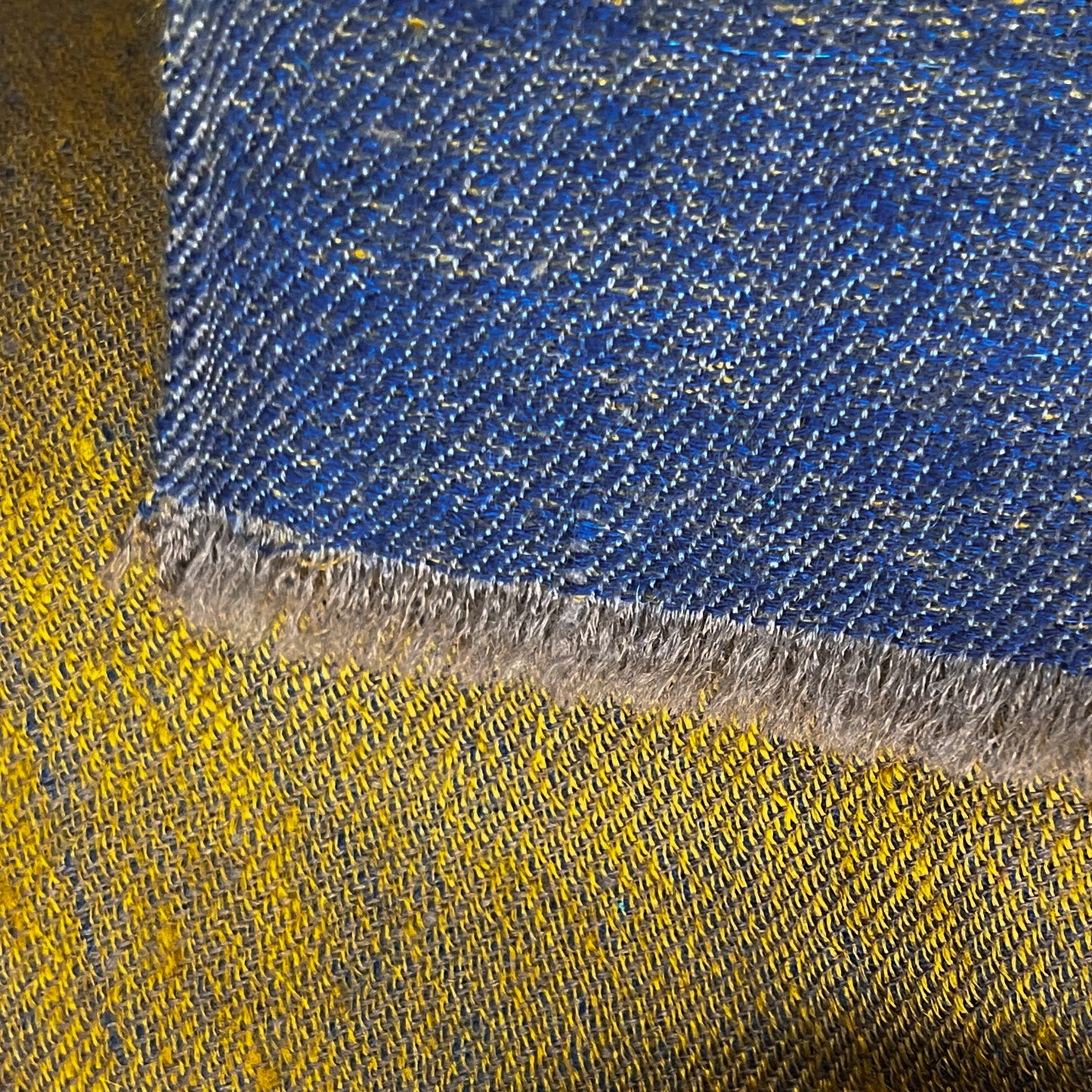 リバーシブルカシミヤストール(ミックスC)