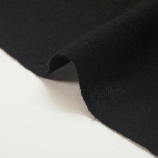 FLOWER OF HOPE ウール アリー手刺繍ストール (ブラック/ピンク)